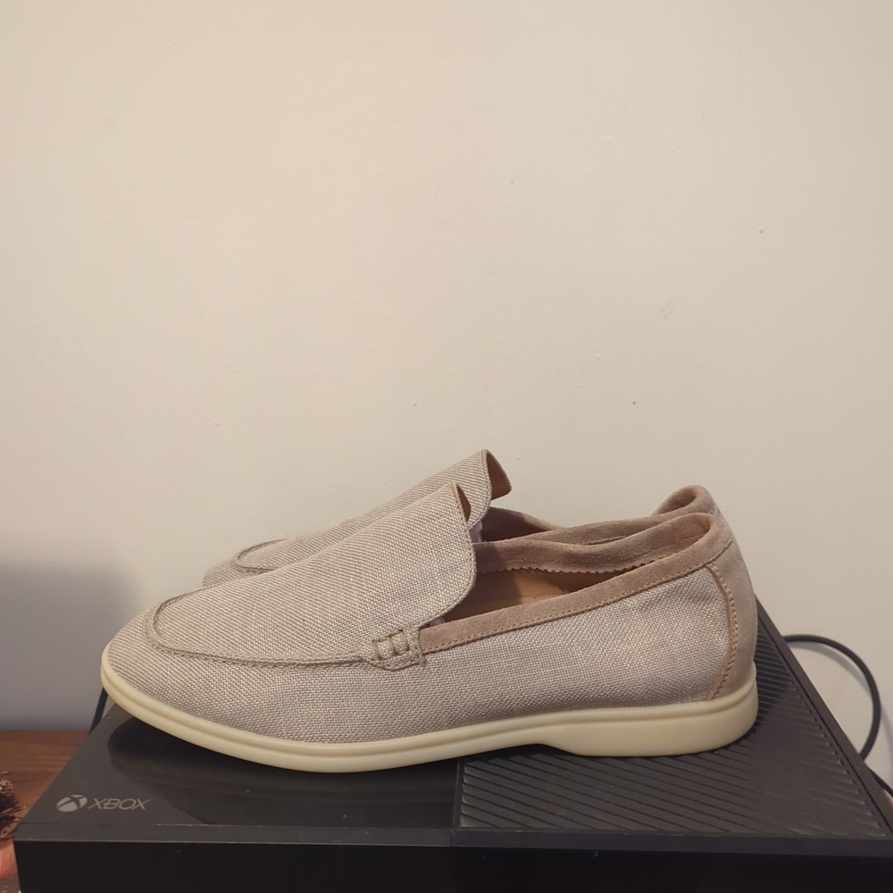 Loro Piana Light Tan Loafers